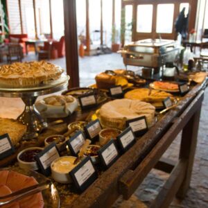 Cozy breakfast at a mountain lodge - El Chaltén